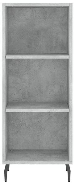 Skříň highboard betonově šedá 34,5x34x180 cm kompozitní dřevo 3200341