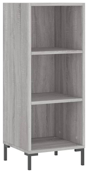 Skříň highboard šedá sonoma 34,5 x 34 x 180 cm kompozitní dřevo 3200327