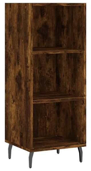 Skříň highboard kouřový dub 34,5 x 34 x 180 cm kompozitní dřevo 3200342