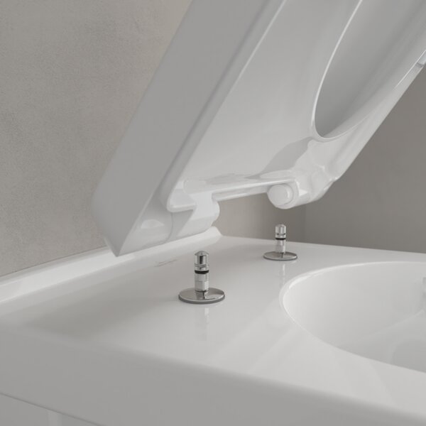 Villeroy & Boch O.Novo Combi-Pack - SET Závěsné WC + sedátko SoftClosing, alpská bílá 5660HR01