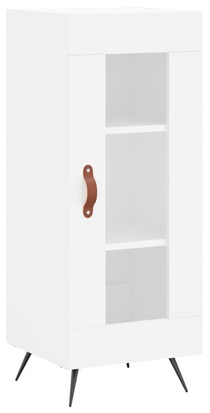 Skříň highboard bílá 34,5 x 34 x 180 cm kompozitní dřevo 3200361