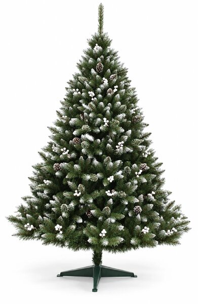JAKS Vánoční stromek smrk bílá jeřabina 150 cm