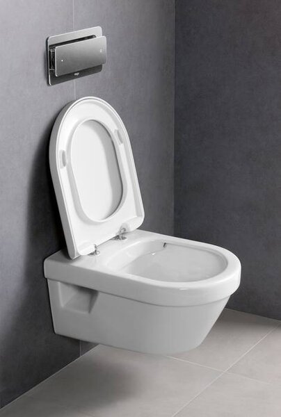 Villeroy & Boch Architectura Combi-Pack - SET Závěsné WC + sedátko SoftClosing, alpská bílá 5684HR01