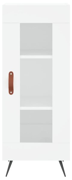 Skříň highboard bílá 34,5 x 34 x 180 cm kompozitní dřevo 3200361