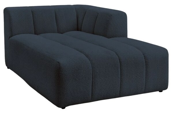 Bobochic Paris Tmavě modrá bouclé lenoška Annecy 170 cm, pravá