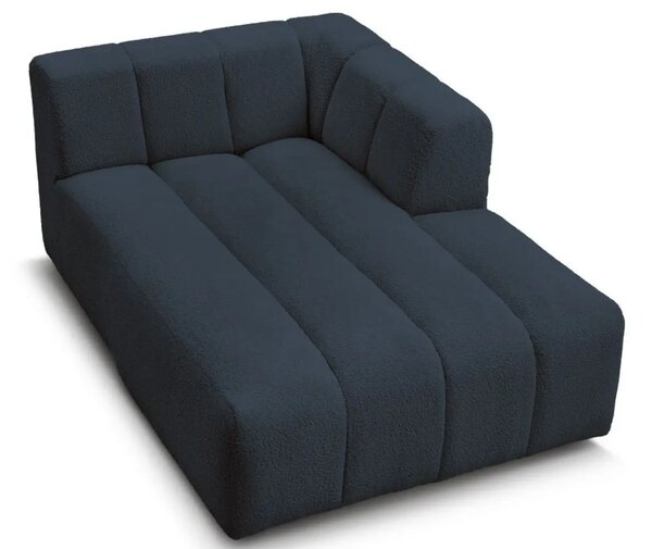 Bobochic Paris Tmavě modrá bouclé lenoška Annecy 170 cm, pravá