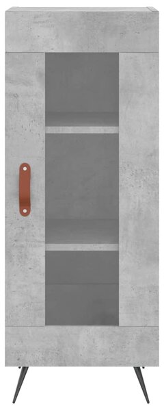 Skříň highboard betonově šedá 34,5x34x180 cm kompozitní dřevo 3200365