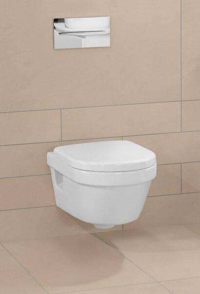 Villeroy & Boch Architectura Combi-Pack - SET Závěsné WC + sedátko SoftClosing, alpská bílá 5684HR01