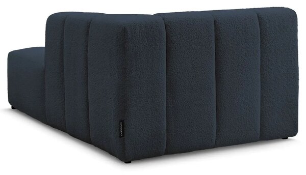 Bobochic Paris Tmavě modrá bouclé lenoška Annecy 170 cm, pravá