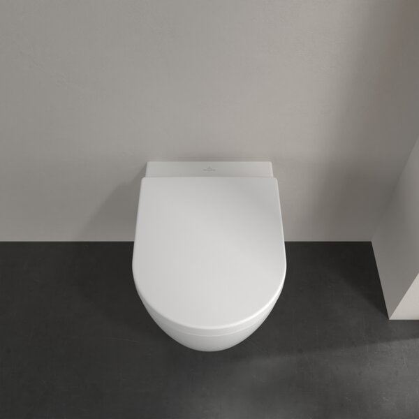 Villeroy & Boch Avento Combi-Pack - SET Závěsné WC + sedátko SoftClosing, alpská bílá 5656HR01