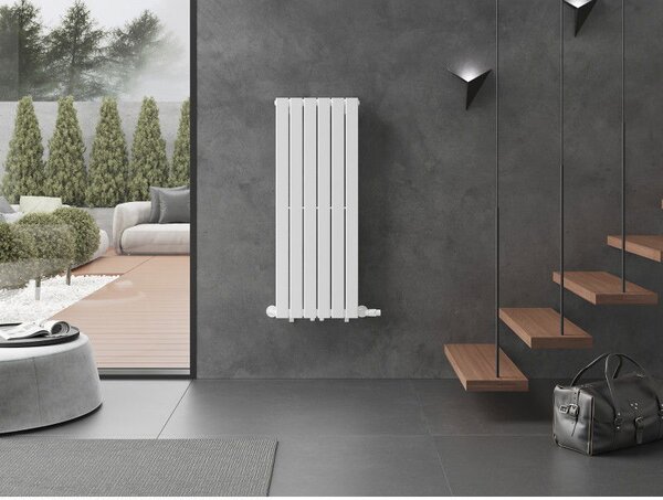 Mexen Boston dekorativní radiátor 1200 x 452 mm, 611 W, bílý - W213-1200-452-00-20