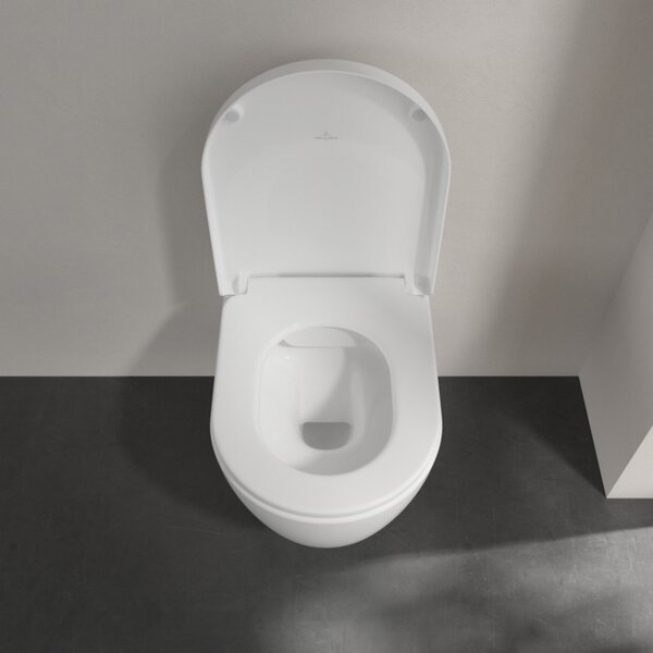 Villeroy & Boch Avento Combi-Pack - SET Závěsné WC + sedátko SoftClosing, alpská bílá 5656HR01