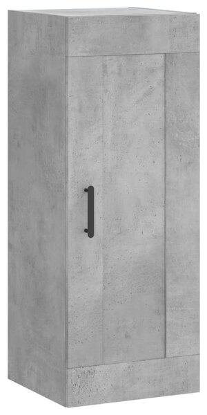 Skříň highboard betonově šedá 34,5x34x180 cm kompozitní dřevo 3200397