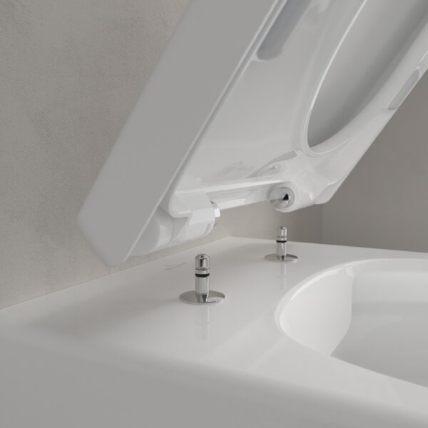 Villeroy & Boch Avento Combi-Pack - SET Závěsné WC + sedátko SoftClosing, alpská bílá 5656HR01