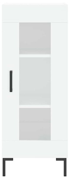 Skříň highboard bílá 34,5 x 34 x 180 cm kompozitní dřevo 3200385