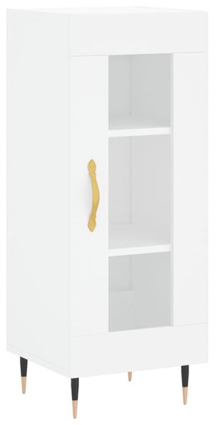 Skříň highboard bílá 34,5 x 34 x 180 cm kompozitní dřevo 3200369