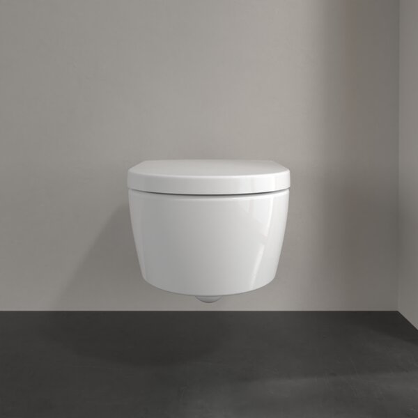Villeroy & Boch Avento Combi-Pack - SET Závěsné WC + sedátko SoftClosing, alpská bílá 5656HR01