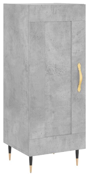 Skříň highboard betonově šedá 34,5x34x180 cm kompozitní dřevo 3200437