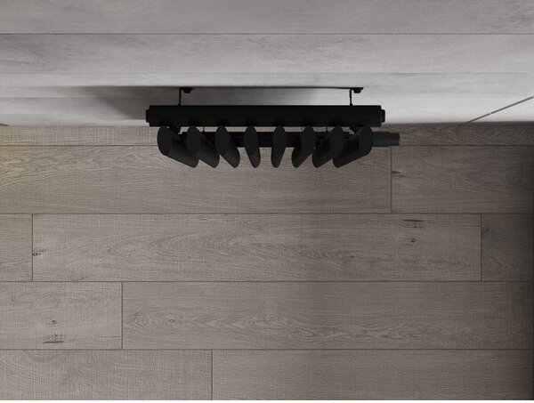 Mexen Atlanta dekorativní radiátor 1200 x 405 mm, 646 W, černý - W211-1200-405-00-70