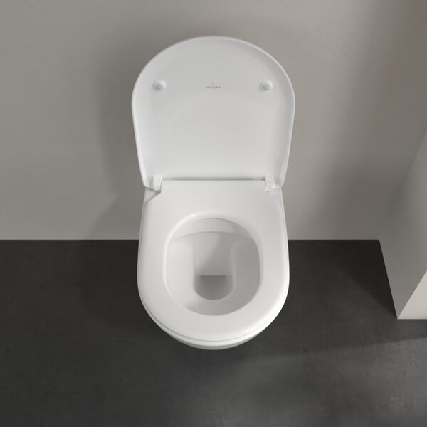Villeroy & Boch Subway 2.0 Combi-Pack - SET Závěsné WC + sedátko SlimSeat SoftClosing, alpská bílá 5614R201