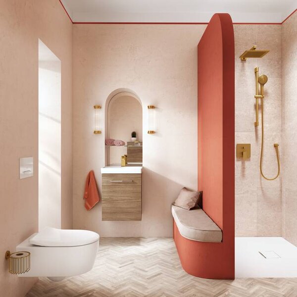 Villeroy & Boch Avento Combi-Pack - SET Závěsné WC + sedátko SlimSeat SoftClosing, alpská bílá 5656RS01