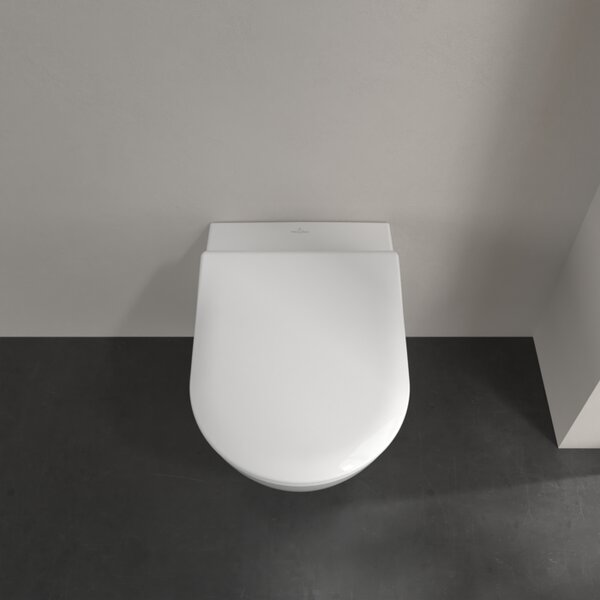 Villeroy & Boch Subway 2.0 Combi-Pack - SET Závěsné WC + sedátko SlimSeat SoftClosing, alpská bílá 5614R201
