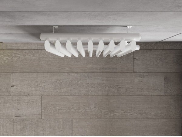 Mexen Atlanta dekorativní radiátor 1500 x 460 mm, 894 W, bílý - W211-1500-460-00-20