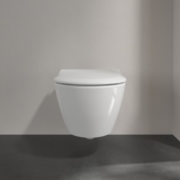 Villeroy & Boch Subway 2.0 Combi-Pack - SET Závěsné WC + sedátko SlimSeat SoftClosing, alpská bílá 5614R201