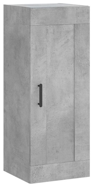 Skříň highboard betonově šedá 34,5x34x180 cm kompozitní dřevo 3200461