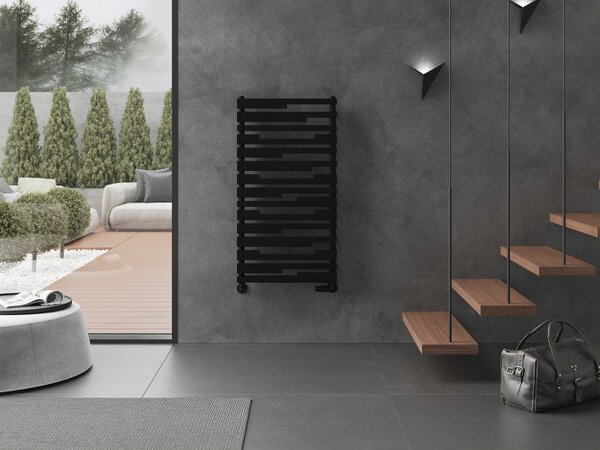 Mexen Provo dekorativní radiátor 1125 x 600 mm, 799 W, černý - W209-1125-600-00-70