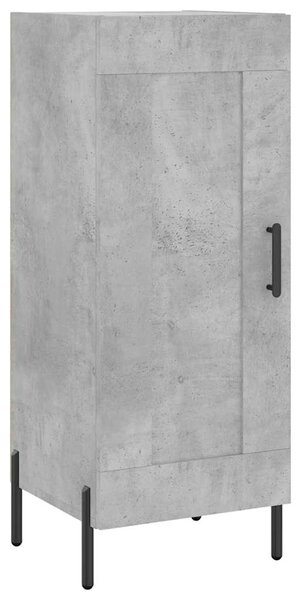 Skříň highboard betonově šedá 34,5x34x180 cm kompozitní dřevo 3200461