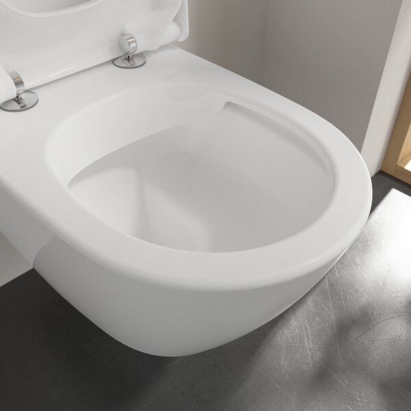 Villeroy & Boch Subway 2.0 - Závěsné WC, Rimless, ViFresh, alpská bílá AntiBac CeramicPlus 5614A1T2