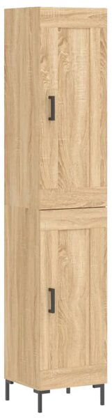 Skříň highboard dub sonoma 34,5 x 34 x 180 cm kompozitní dřevo 3200452