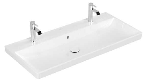 Villeroy & Boch Avento - Umyvadlo na skříňku 1000x470mm, s přepadem, alpská bílá 4156A401