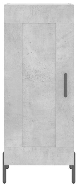 Skříň highboard betonově šedá 34,5x34x180 cm kompozitní dřevo 3200461