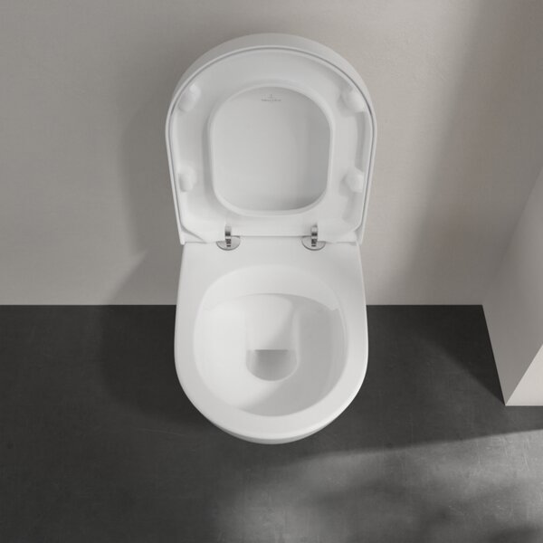 Villeroy & Boch Subway 2.0 - Závěsné WC, Rimless, ViFresh, alpská bílá AntiBac CeramicPlus 5614A1T2
