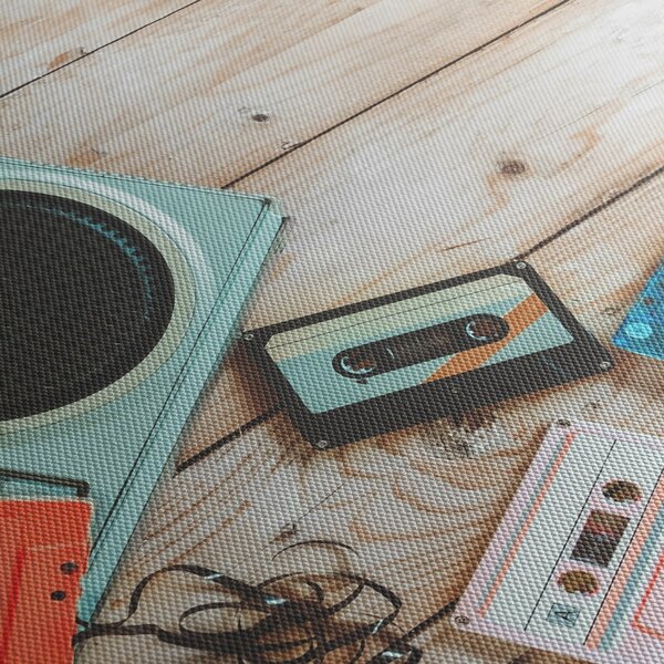 Obraz - Retro rádio (70x50 cm)