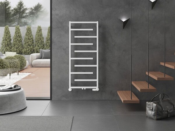 Mexen Orlando dekorativní radiátor 1380 x 600 mm, 445 W, bílý - W207-1380-600-00-20