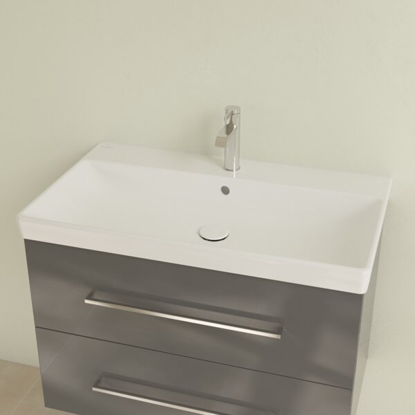 Villeroy & Boch Avento - Umyvadlo 800x470 mm, s přepadem, alpská bílá 41568001