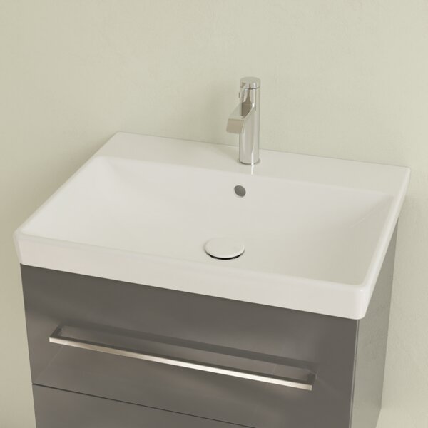 Villeroy & Boch Avento - Umyvadlo 600x470 mm s přepadem, alpská bílá 41586001