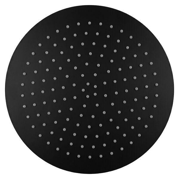 Rea Rea, kulatá dešťová sprchová hlavice, JS-P014B, 30cm, černá matná, REA-P8603