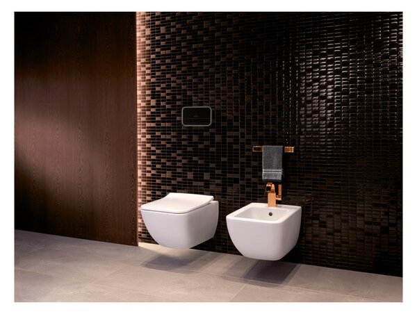 Villeroy & Boch Venticello Combi-Pack - SET Závěsné WC + sedátko SlimSeat SoftClosing, alpská bílá 4611RS01