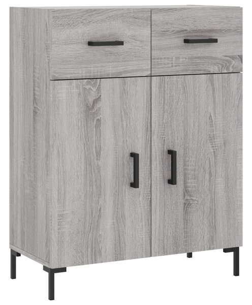 Skříň highboard šedá sonoma 69,5 x 34 x 180 cm kompozitní dřevo 3200519