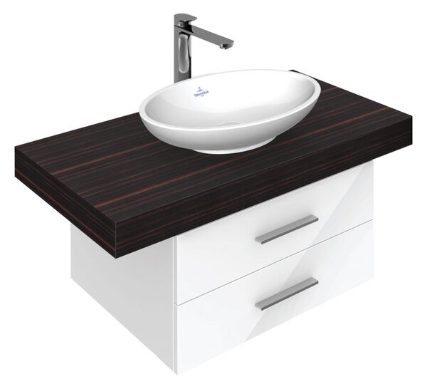 Villeroy & Boch Loop & Friends - Umyvadlová mísa 630x430 mm, alpská bílá 51511101