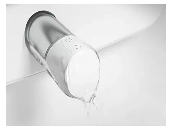 Villeroy & Boch ViClean-I 100: sprchové WC, WC mísa bez splachovacího kruhu s bidetovým sedátkem, bílá alpin CeramicPlus, V0E100R1