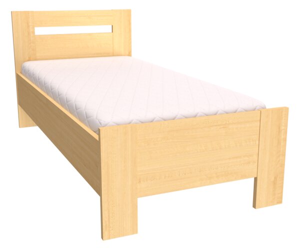Postel MONTY Šířka 120 cm, Dub sametový