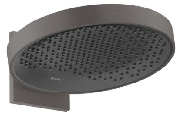 Hansgrohe Rainfinity horní sprcha 360 1jet s nástěnným připojením, kartáčovaný černý chrom 26230340