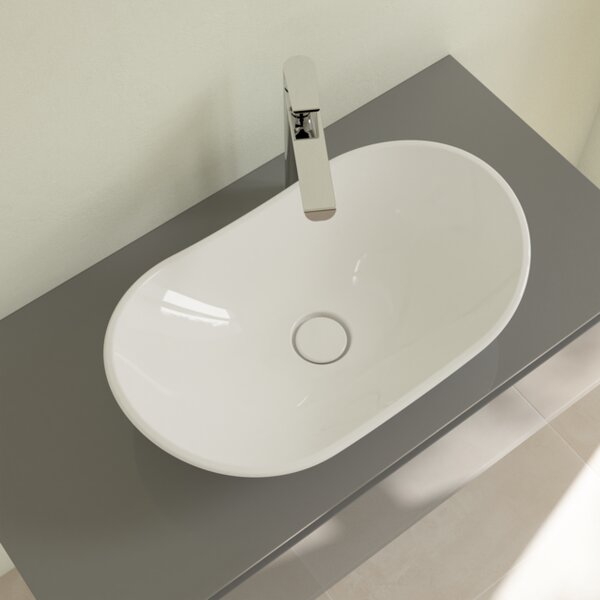 Villeroy & Boch My Nature - Umyvadlová mísa 610x360 mm, alpská bílá CeramicPlus 411060R1