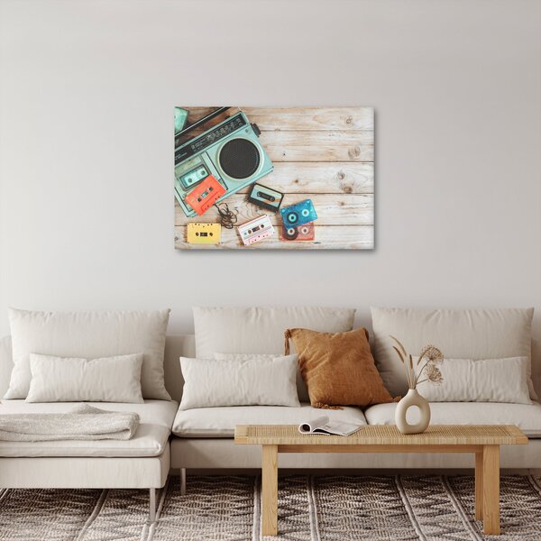 Obraz - Retro rádio (70x50 cm)