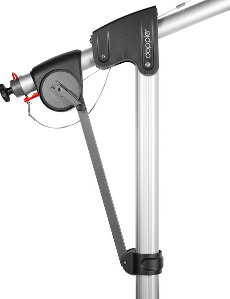 Slunečník DOPPLER Protect 400 cm výkyvný s boční tyčí světle šedá T827 světle šedá T827